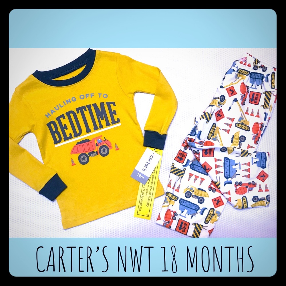 NWT Carter’s Pajamas *Boys 18 months*